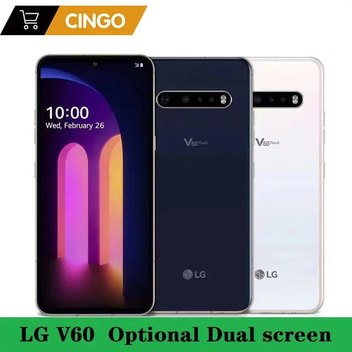 Original Unlock LG V60 ThinQ Dual-Screen V600AM/ V600TM /V600VM 6.8