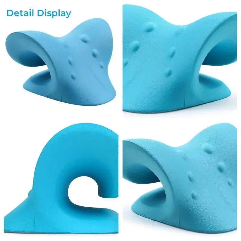 Neck and Shoulder Relaxer Cervical Traction Device for Relief and
