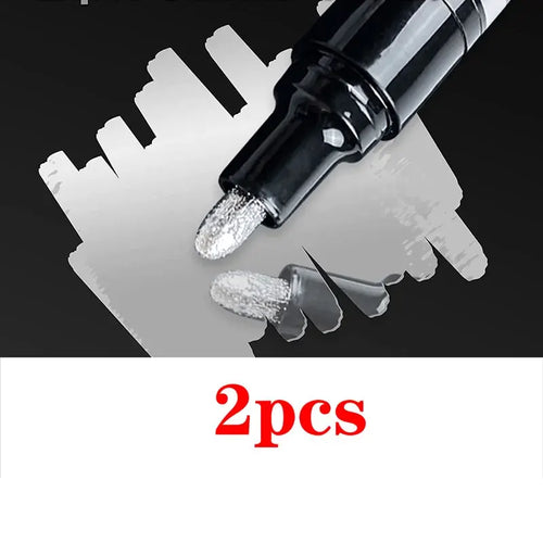 3/2/1pcs Chrome Mirror Marker Pen 2mm DIY Reflective Paint Pen