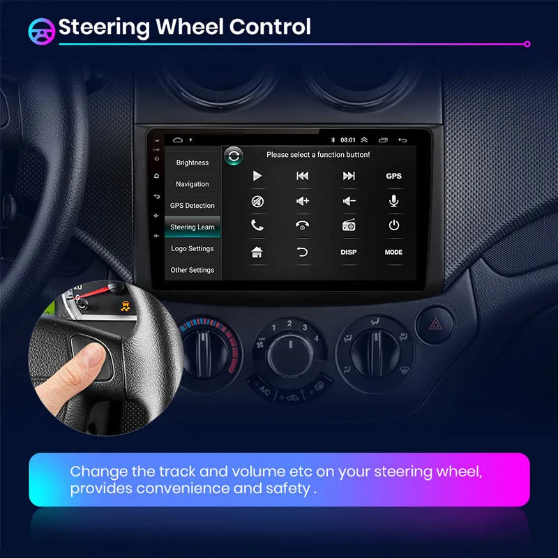 4G+64G Android10.0 For Chevrolet AVEO T250 2006 - 2012 car radio 2 din