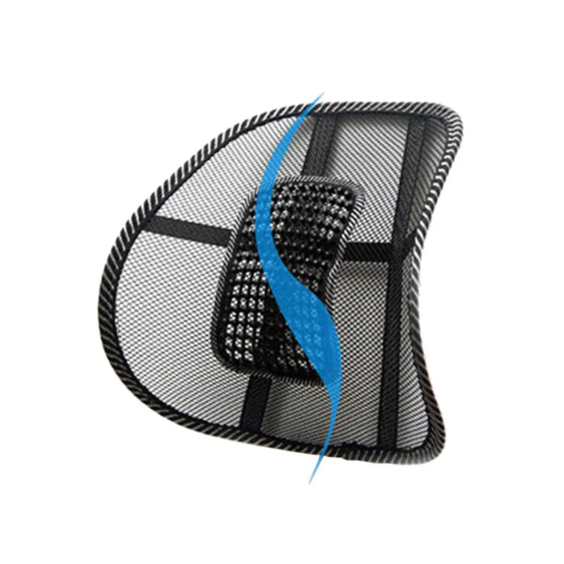 Car Seat Chair Back Cushion Mesh Lumbar Back Brace Car Seat Chair