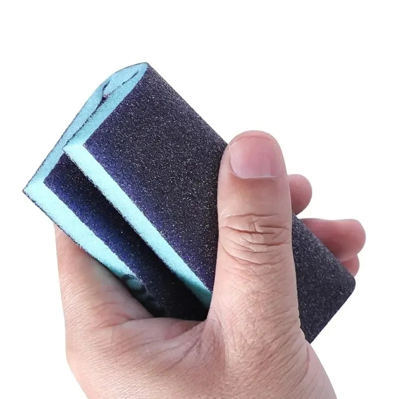 6PCS Sanding Sponge 60-320 Grit Washable and Reusable Wet Dry Sanding