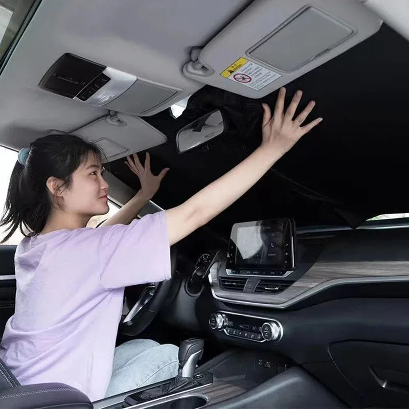 UV Protection Umbrella for Car Glass Car Sunshade Summer Car