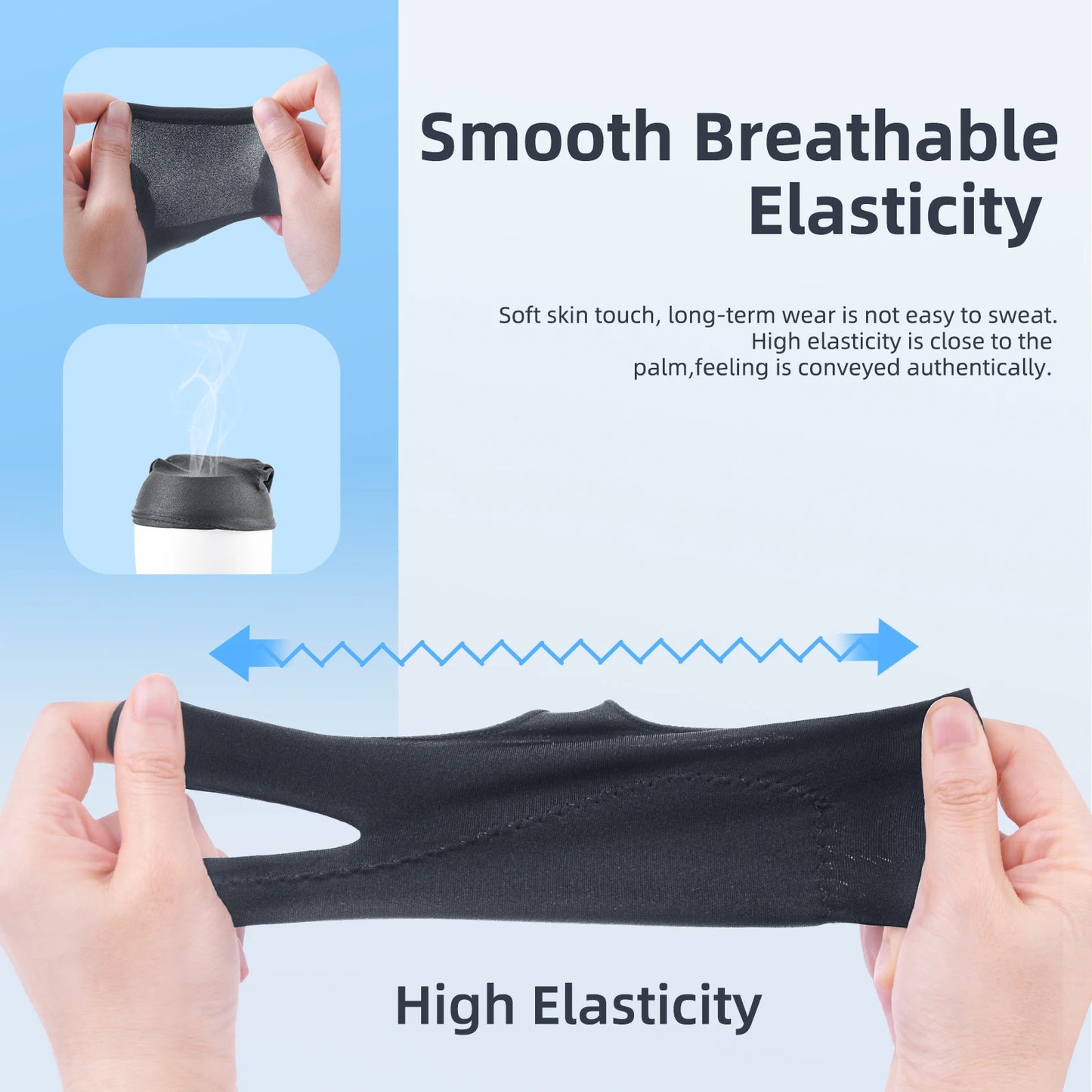 ANKNDO Two Finger Anti-fouling Glove For Artist Drawing & Pen Graphic