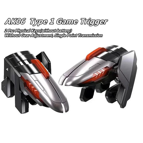 MEMO 6 Finger Mobile Phone ABS Game Trigger AK06 for PUBG Aim Shooting