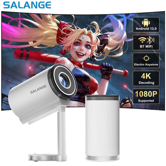 Salange X5 Mini Native 1080P HD 4K Video Projector Android WiFi