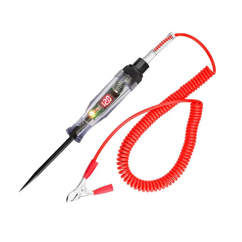 6V 12V 24V Auto Truck Voltage Circuit Tester DC Digital Display Long