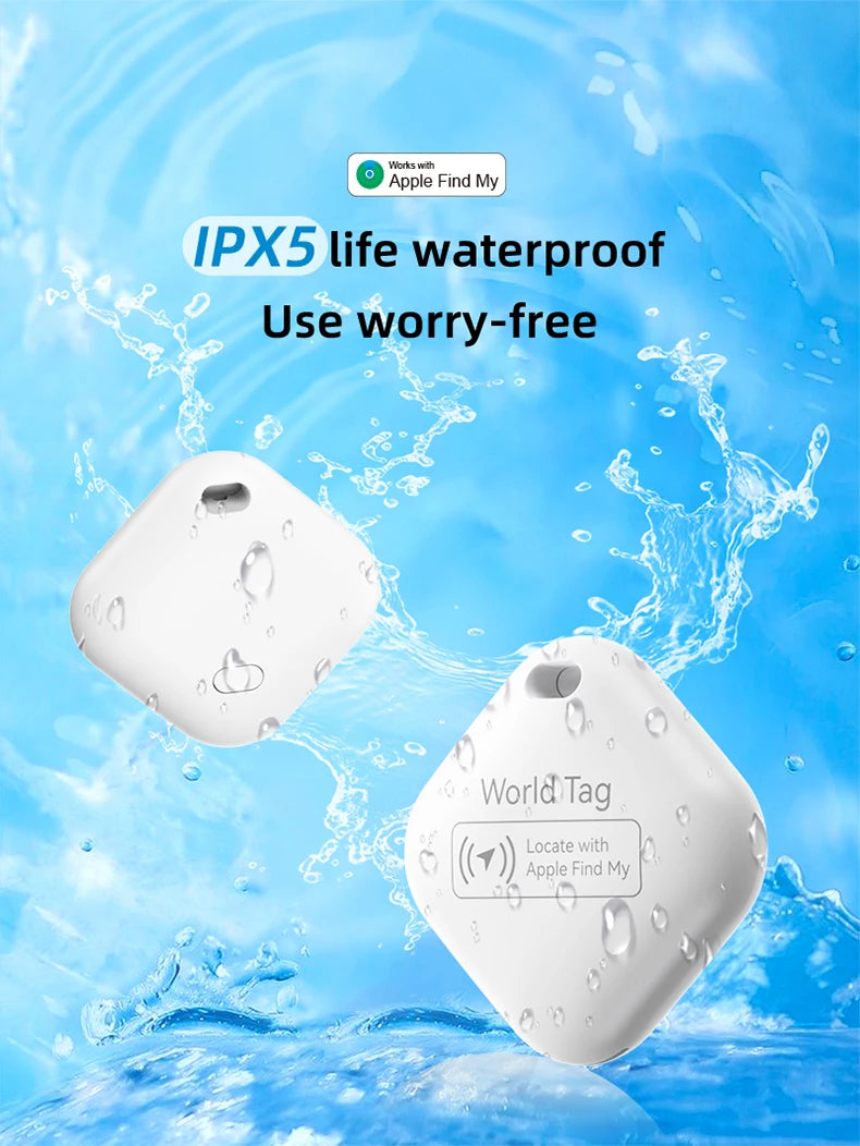 Smart Bluetooth GPS Tracker Work with Apple Find My APP ITag Anti Lost