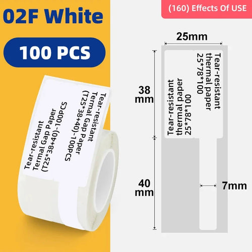 Niimbot Mini Printer Thermal Wire White/ Cable/Color/Round Sticker