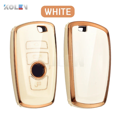 Fashion TPU Car Remote Key Case Cover Shell For BMW 1 3 5 7 Series X1