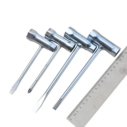 Spark Plug Socket Wrench 13mm & 19mm Stainless Steel Spanner for