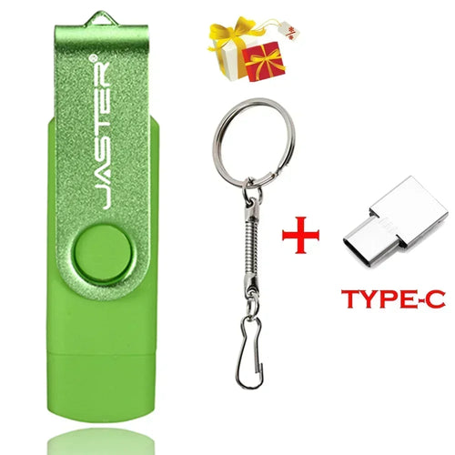 JASTER TYPE-C High Speed USB Flash Drive OTG Pen Drive 256GB 128GB