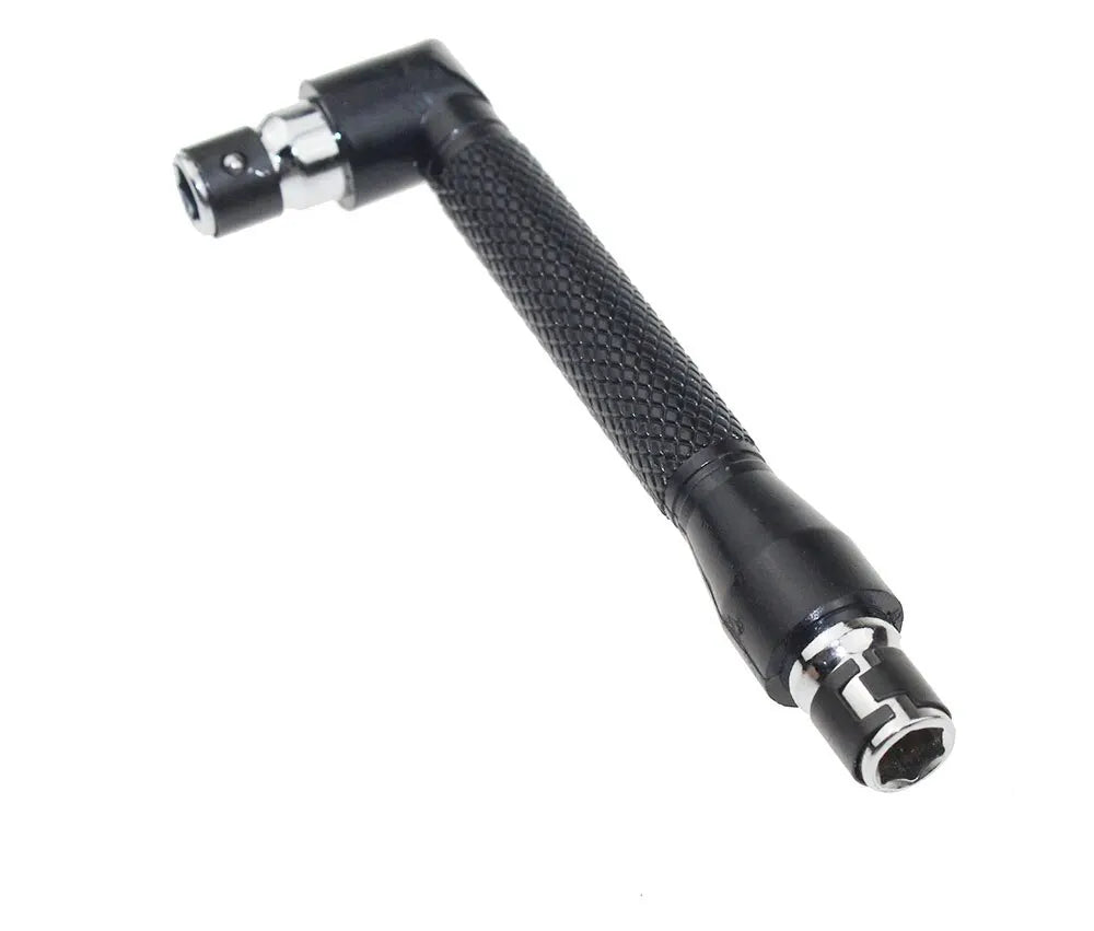 Mini Double-ended L-Socket Wrench 6.35mm 90° Right Angle Screwdriver