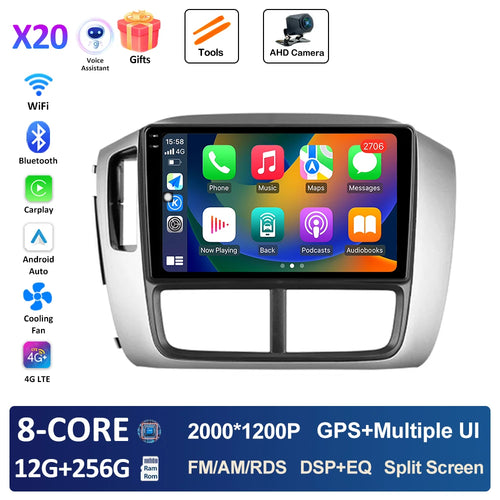 Android Smart System for Honda Pilot 1 2005 2006 - 2008 Navigation GPS