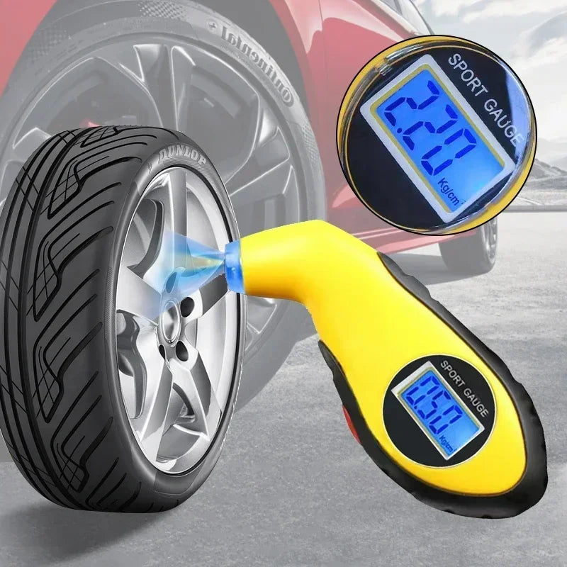 Electronic Digital Display Tire Pressure Monitoring Meter High