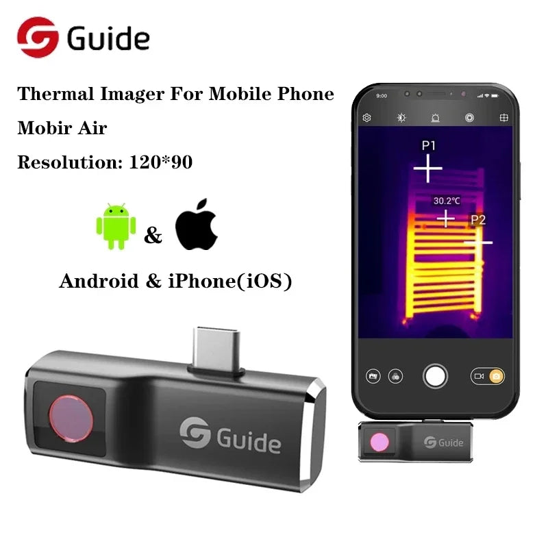 Guide Mobir Air Thermal Imaging Camera for iPhone & Android Phone