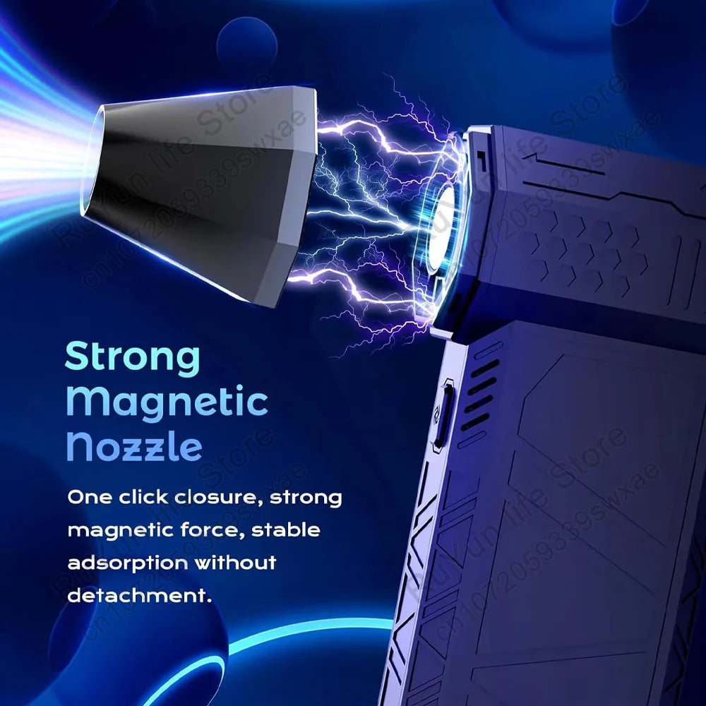 CAER Mini Turbo Jet Fan Electric Air Duster with 3 Gear Adjustable