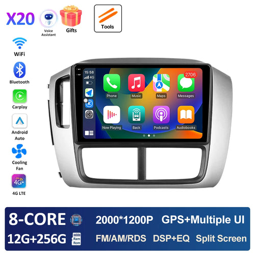 Android Smart System for Honda Pilot 1 2005 2006 - 2008 Navigation GPS
