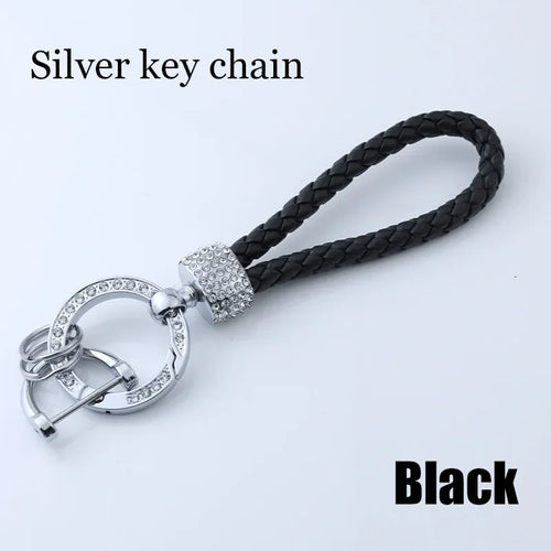 Silver Tpu Car Key Case Cover Shell for Toyota Fortuner Rav4