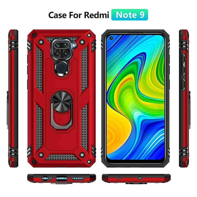 Armor Shockproof Phone Case For Xiaomi Pocophone Poco X3 NFC Redmi
