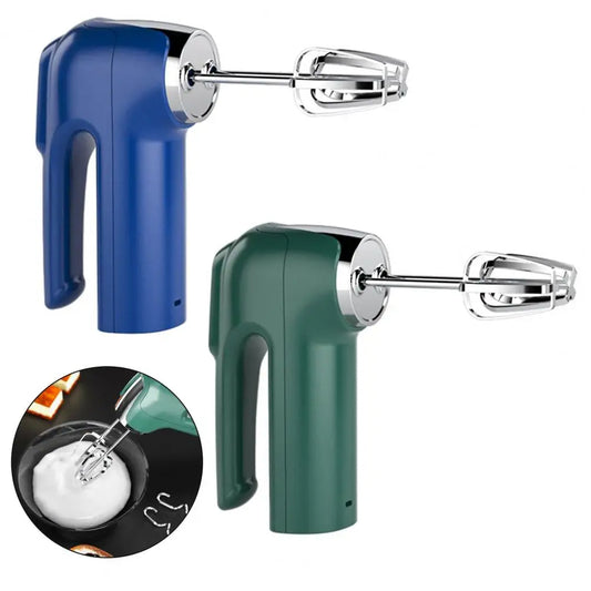 Cordless Electric Blender Whisk Stainless Steel Egg Beater Handheld