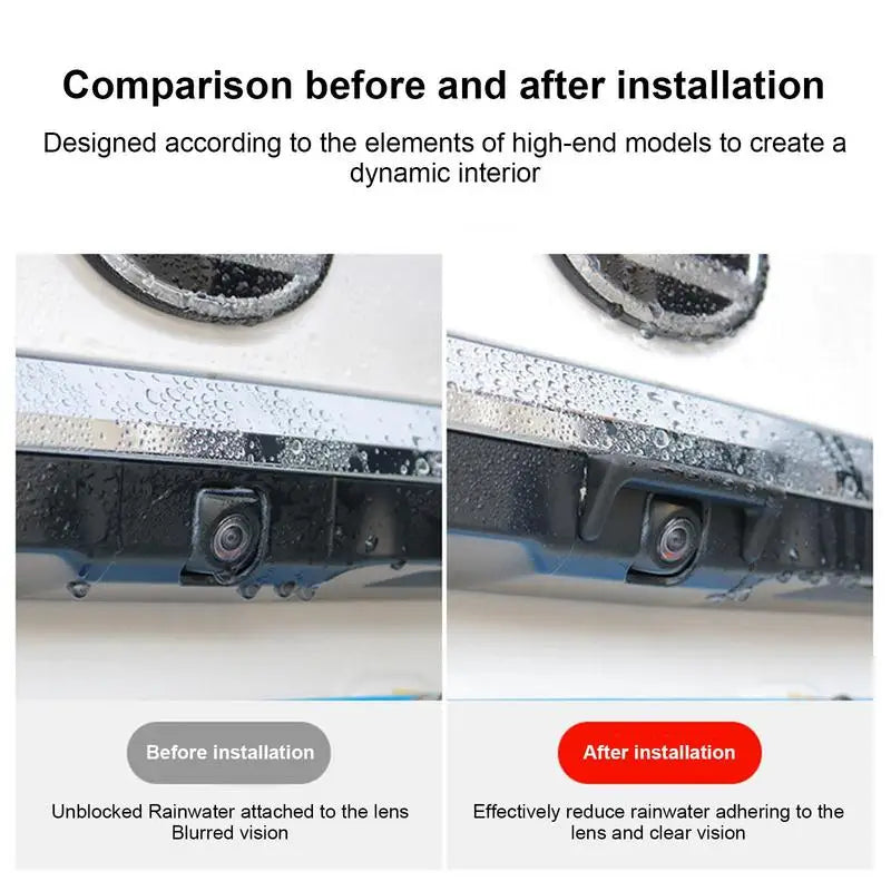 Car Reverse Camera Rain Shade Cover Automobile Rear Camera Rain Shield