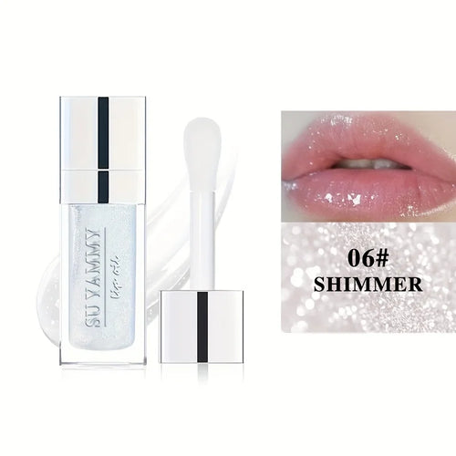 Hydrating Lip Glow Oil, Plumping Lip Gloss, Moisturizing Lip Oil