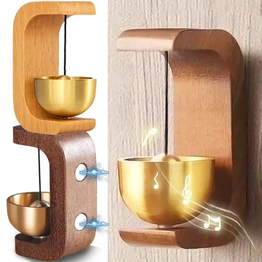 Brass Bell Wind Chime Home Decor Doorbell Chime for Outdoors Door Bell