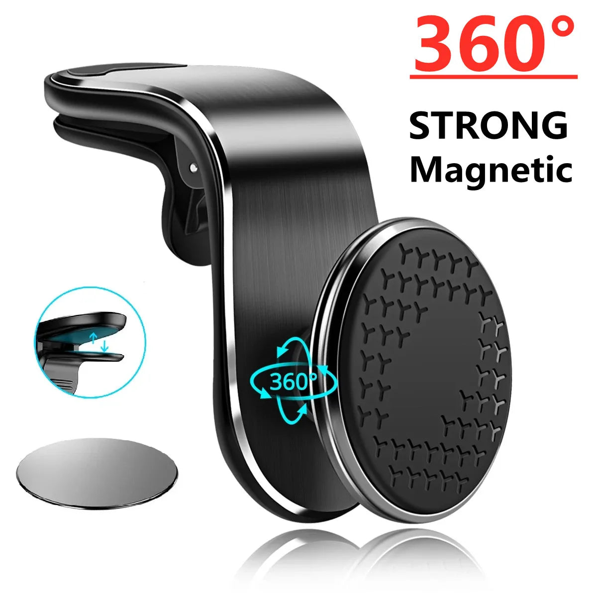 Magnetic Car Phone Holder Stand Air Vent Magnet Car Mount GPS