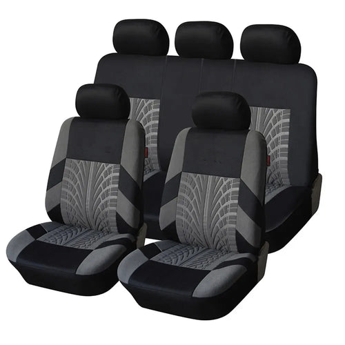 Car Seat Covers Full Set Front Split Rear Bench For Car Universal