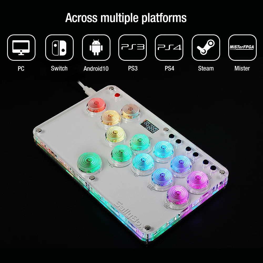 Flatbox SOCD Hitbox Sallybox For PC/Android WASD Hitbox Keyboard