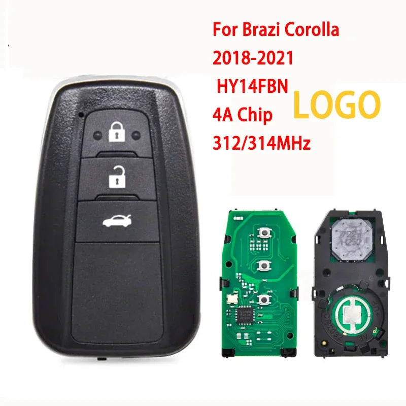 Baby key Car Remote Control Key For Toyota Corolla In Brazil 2018-2021