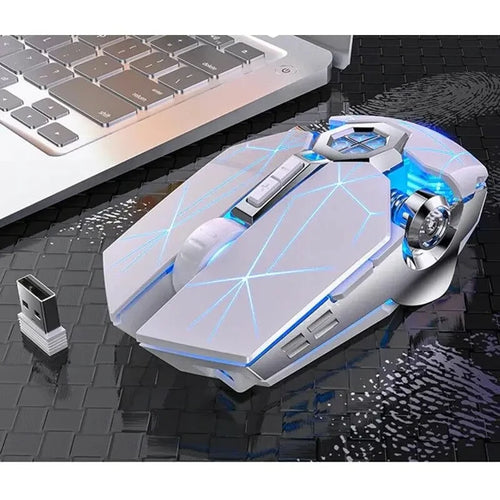 Wireless Optical 2.4G USB Gaming Mouse 1600DPI 7 Color LED Backlit