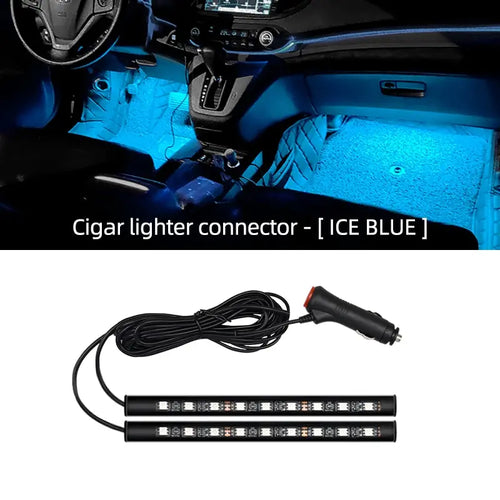 Car Neon Light Foot Light LED Interior Decoration Backlight Cigarette