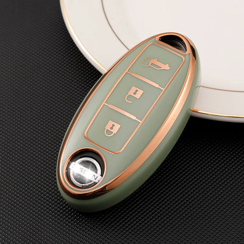 TPU Car Key Cases for Nissan Juke X-trial Qashqai Micra Leaf Note