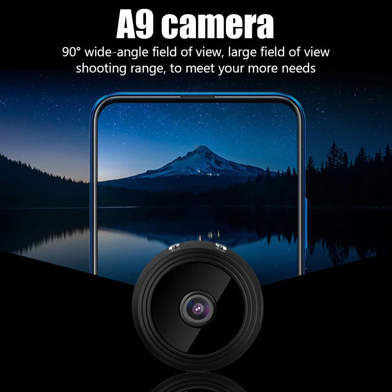 A9 Mini Camera WiFi Wireless Monitoring Security Protection Remote