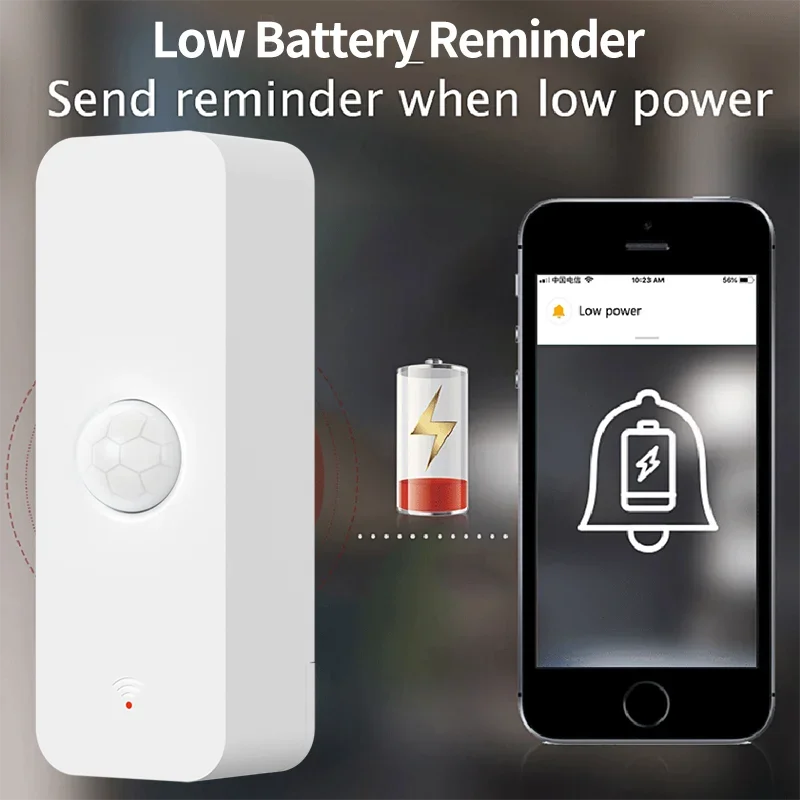 Tuya WiFi Zigbee PIR Motion Sensor Smart Home Human Body Infrared