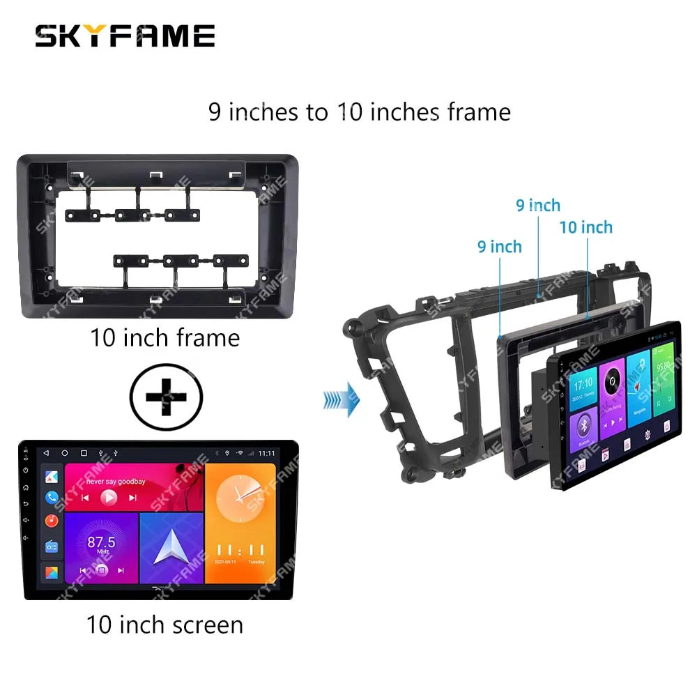 SKYFAME 12.3/9 Inch To 10 Inch To 9 Inch Transitio Frame Android Radio