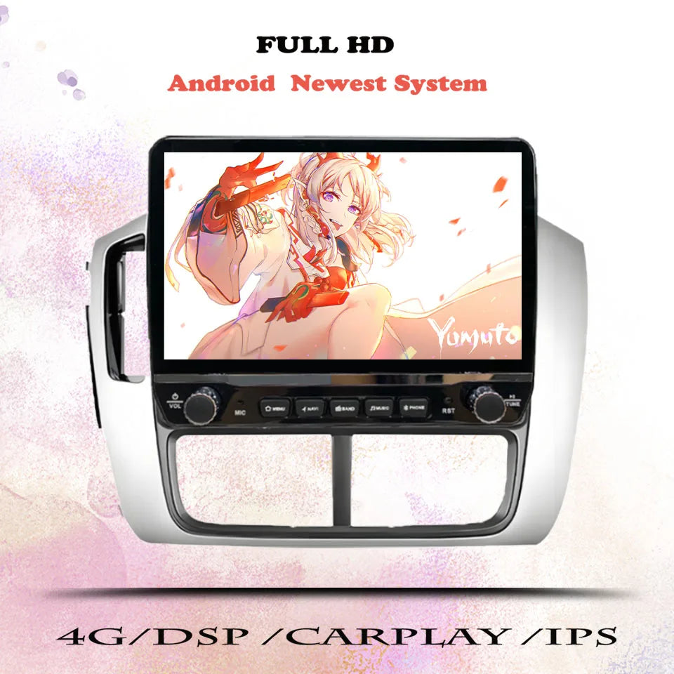 Android 14 8G Ram Car Radio Video DVD Player Navigation GPS For Honda