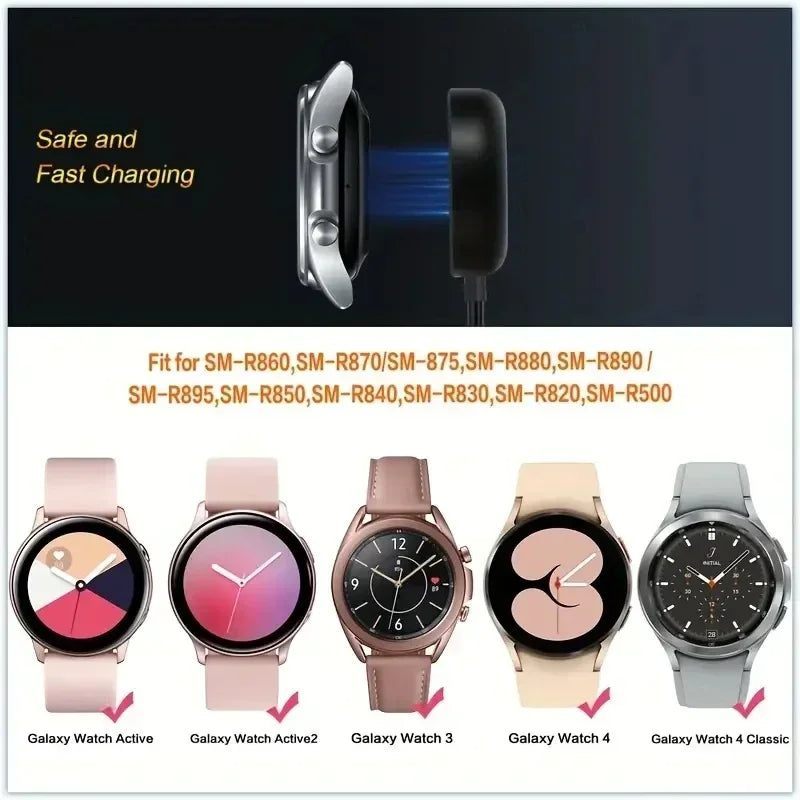 Magnetic Watch Wireless Charger For Samsung Galaxy Watch