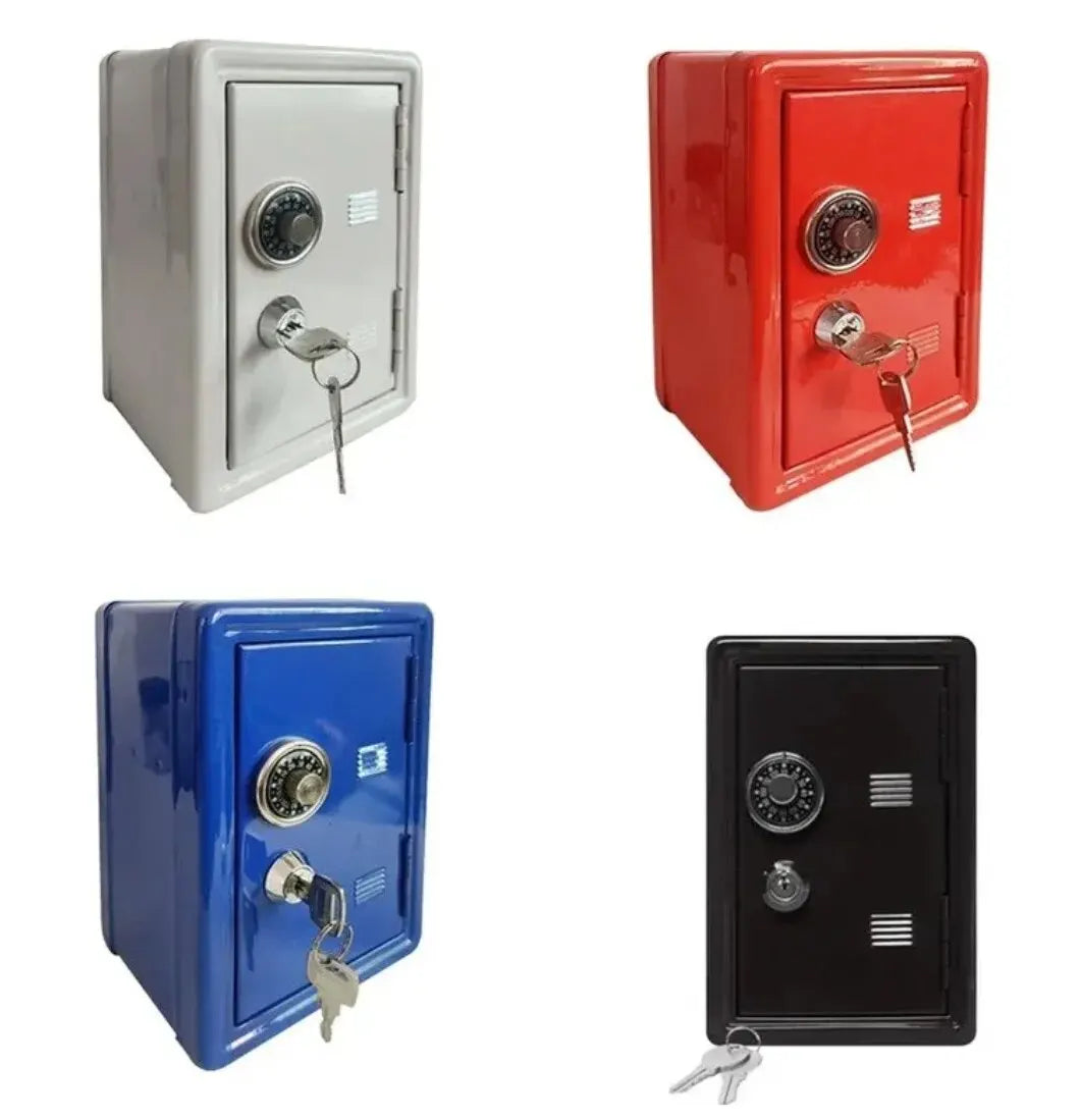 Household Insurance Box Vertical Mini Metal Safe Car Safe Key