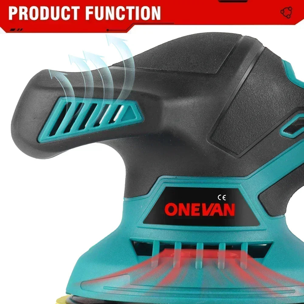 ONEVAN Cordless 21V Car Polisher Electric Polisher Automobile Car