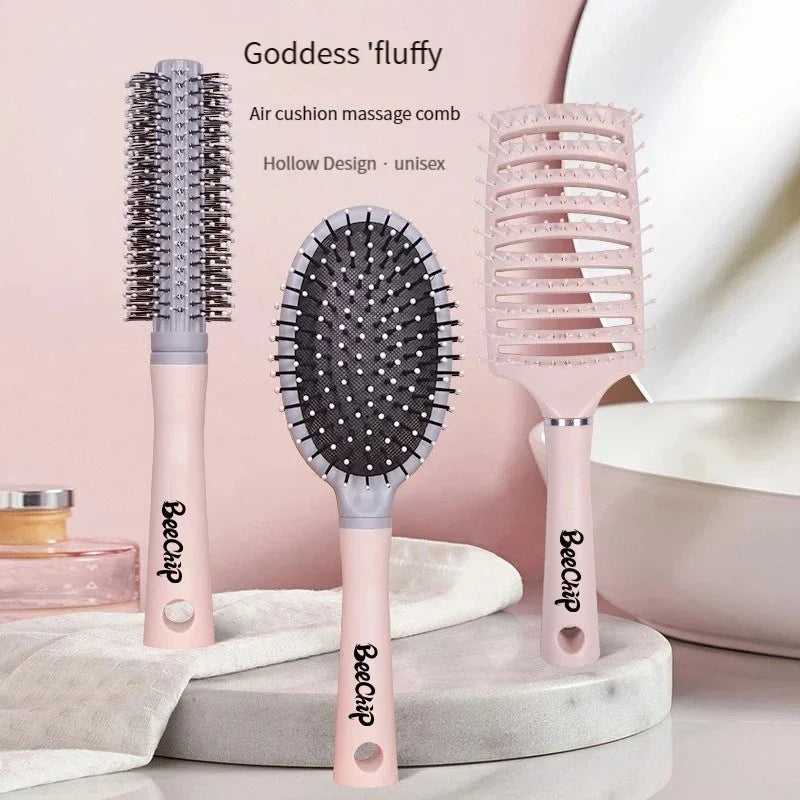 Hairbrush Air Cushion Comb Fluffy Anti-Hair Loss Massage Hair Brush