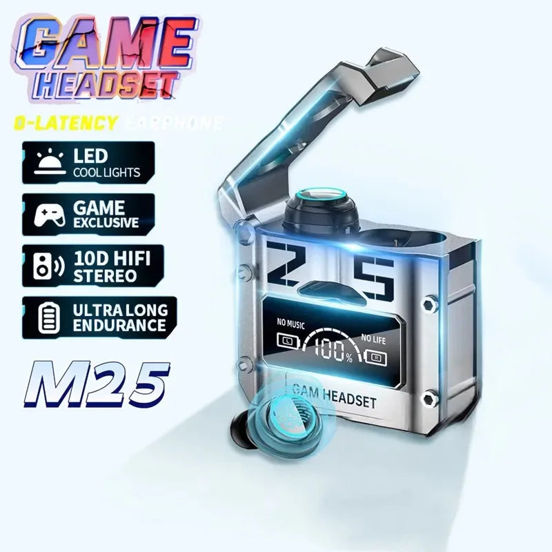 M25 TWS Wireless Headphones Earphones Bluetooth Earbuds Touch Control