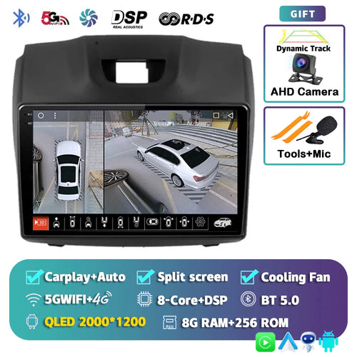 Android 14 Carplay Car Radio Multimedia For Chevrolet TrailBlazer 2012