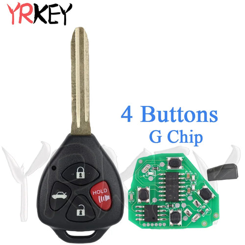 Car Remote Key For Toyota Camry Corolla Yaris RAV4 Venza Avalon Matrix