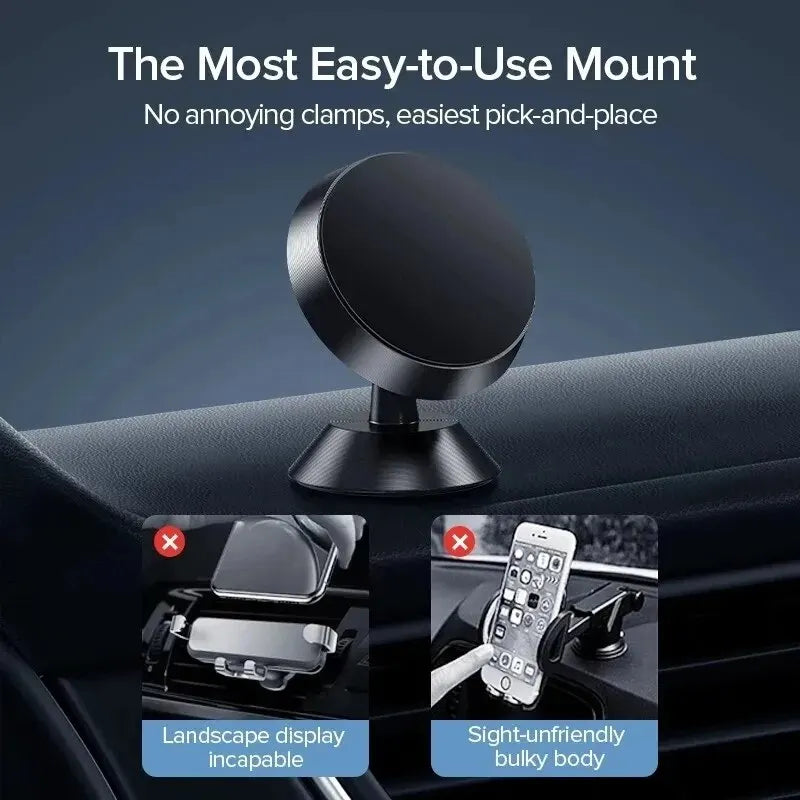 Magnetic Car Phone Holder Mount Dashboard Smartphone Mobile Stand