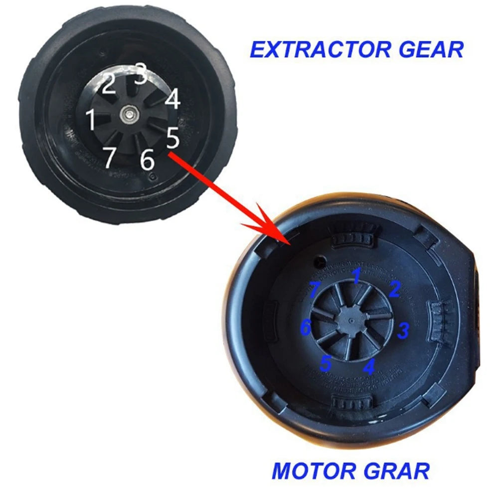 7 Fins Blender Blade Part Juicer Case Mixer Spare Assembly Replacement