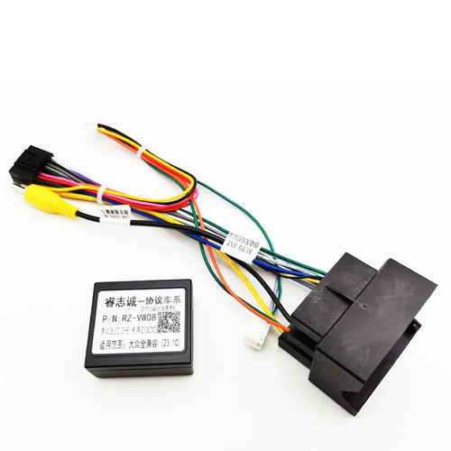 Quadlock Wiring Harness Adapter CAN Bus Box 16 Pin Plug Connector Car