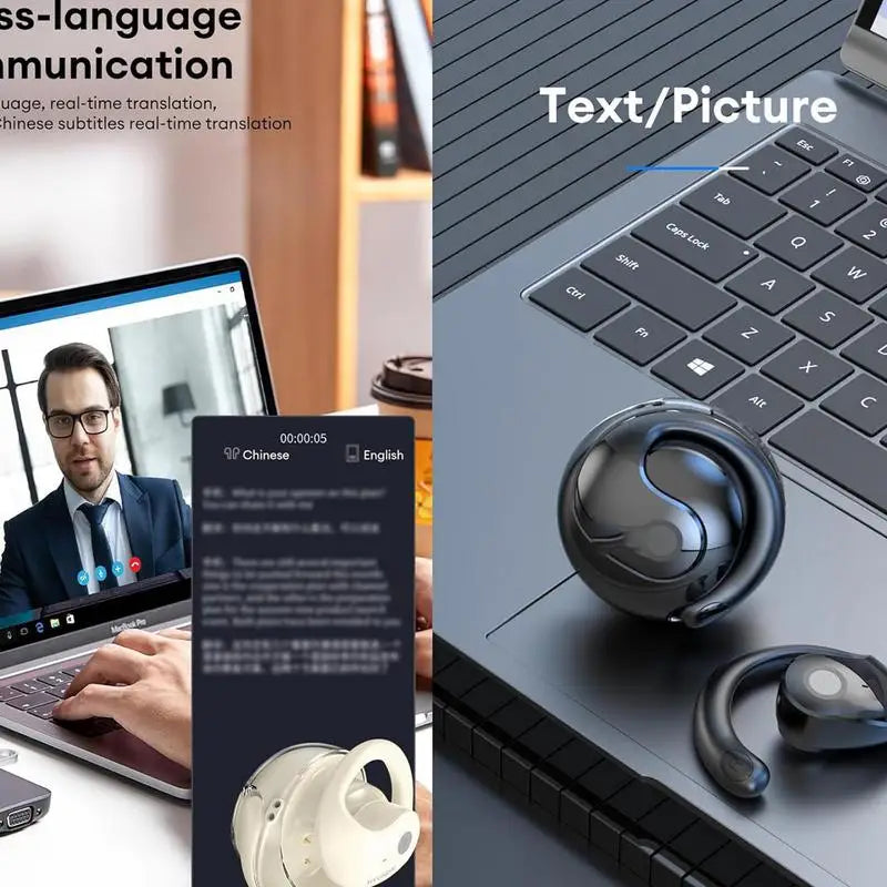 Hy-T26 Pro Real Time Translate Earphones Artificial Intelligence